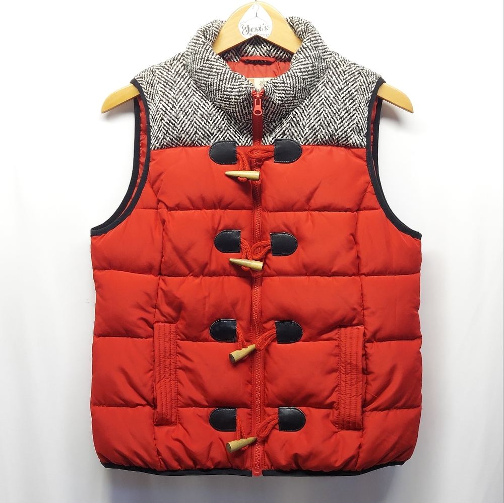 Ruff Hewn Red Puffer Vest - Picture 8 of 17